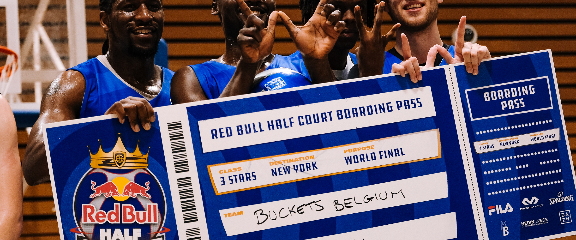 Deux équipes Belges à New York pour Red Bull Half Court World Finals